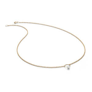 eva strepp kv mini vergoldete Halskette mit Zuchtperle