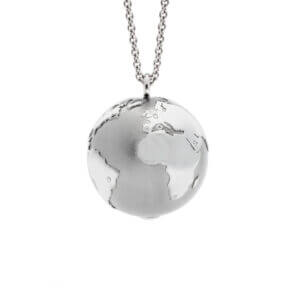 Schmuckwerk - Meine Welt - Der Anhänger aus Weißgold und Brillant