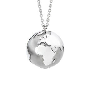 Schmuckwerk - Meine Welt Platin oder Meine Welt Weissgold - Der Anhänger aus Weißgold ohne Brillant