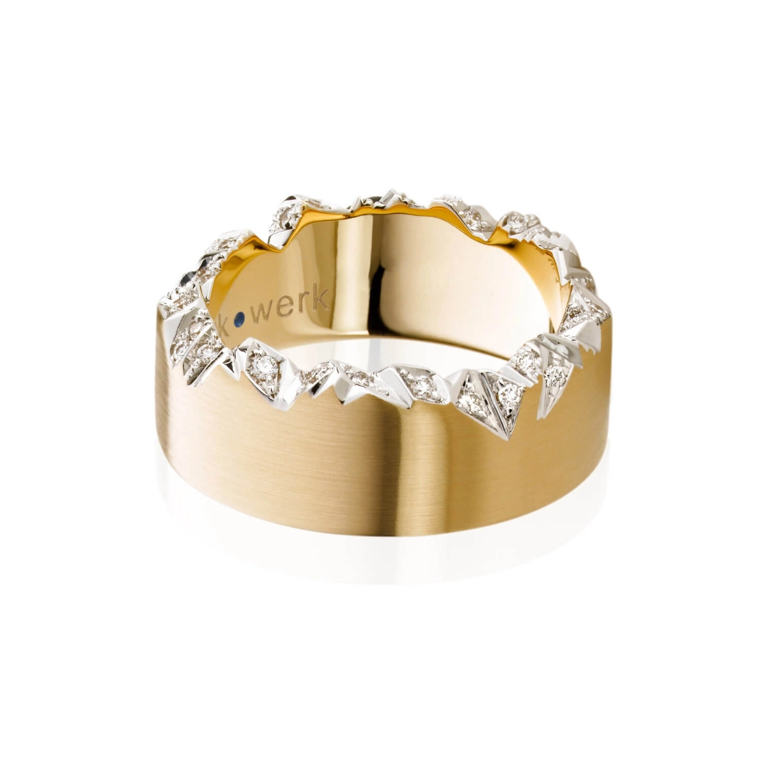 Alpenring CLIFF GT 295 1 Schmuckwerk Alpenring CLIFF GT 295 Goldring mit Brillanten