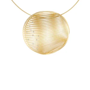 Niessing Classic Yellow Mirage Anhänger n343935 750 Gold