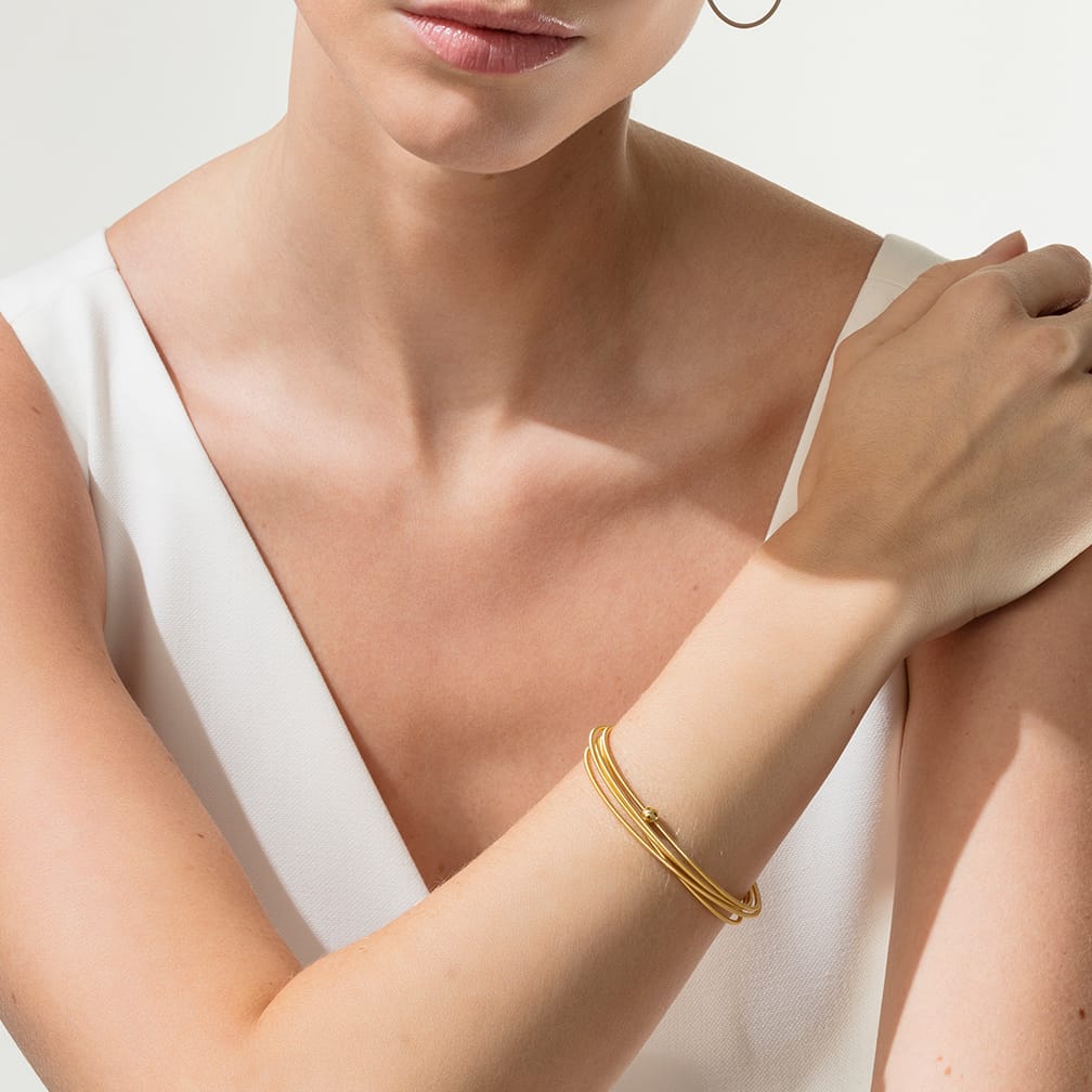COLETTE 5 Armreif 5-fach 5 niessing armschmuck colette n273105 ku classicyellow modelbild1
