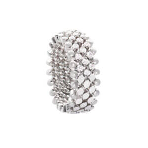 Serafino Consoli Ring RMS 5MH2 RG WD aus der Brevetto Kollektion ModellRMS 5HM2 WG WD