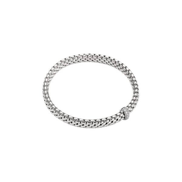 FOPE flexibles Armband aus Weißgold mit Brillanten aus der Kollektion VENDÔME - liegend