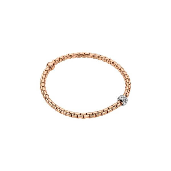 FOPE Armband 733B mit Diamantpavé in Rosegold