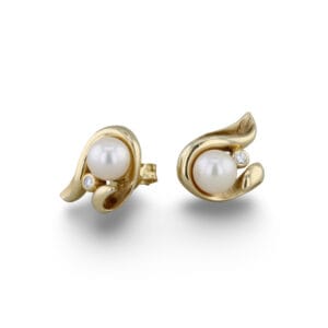 VIN-6520-1009 Ohrstecker Design mit Brillant 05