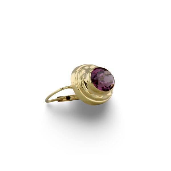 Ohrhänger Amethyst aus 333 Gold 2