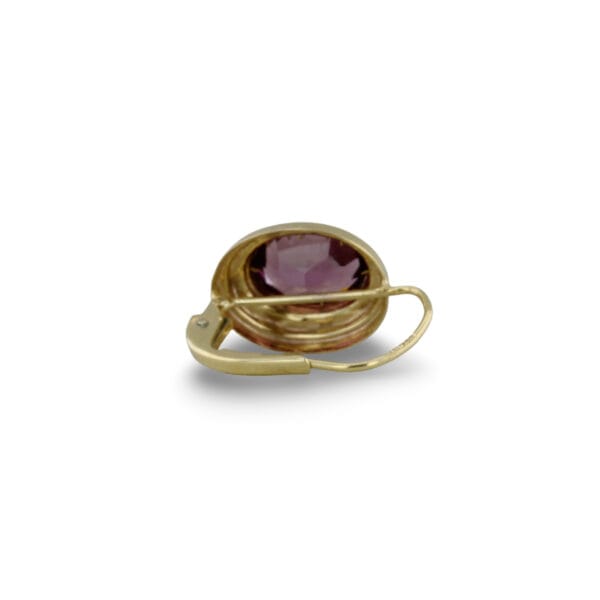 Ohrhänger Amethyst aus 333 Gold 4