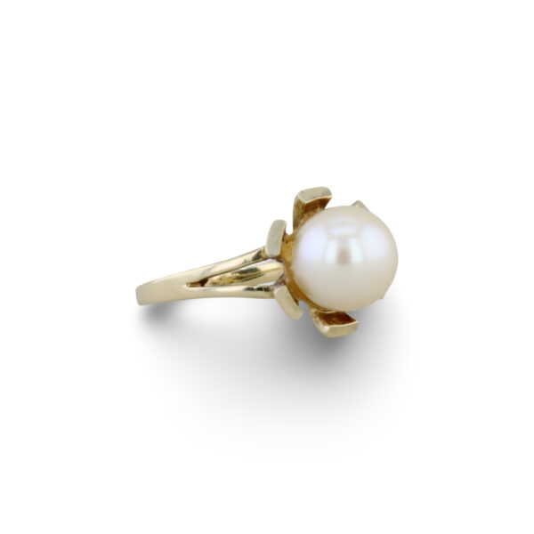 Goldring mit Perle VIN-6520-1040 2