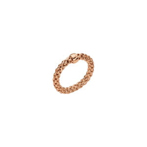 FOPE Essentials Ring 04E08AX_XX aus Roségold. Modell 04E08AX_XX_R_XRX. Ansicht seitlich