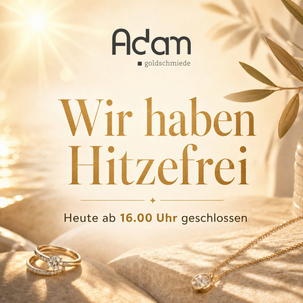 Die Sonderöffnungszeiten gelten nur am 25.6., 26.6. und 27.6. An diesen Tagen schließen wir bereits um 16.00 Uhr.